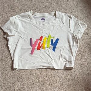 YITTY women Multicolor Logo Tee